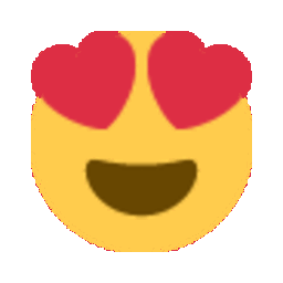 Smiling Face with Heart-Eyes bounce