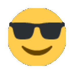 Smiling Face with Sunglasses bounce