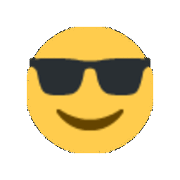 Smiling Face with Sunglasses spin