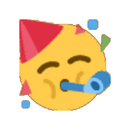 Partying Face spin