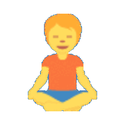 Person in Lotus Position bounce