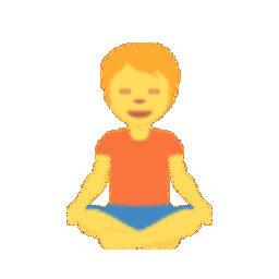 Person in Lotus Position shake
