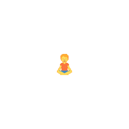 Person in Lotus Position zoom