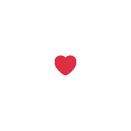 Red Heart zoom